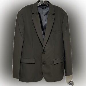 INC International Concepts Men's Olive Blazer size L EUC